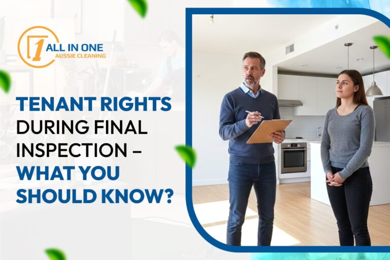 Tenant Rights during final inspection
