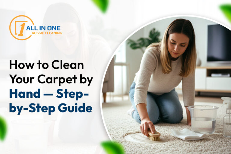 How to Clean Carpet by Hand