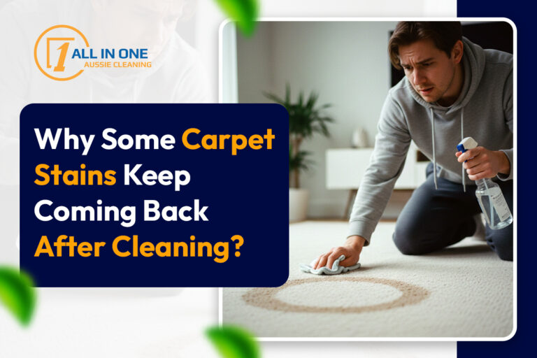 Why some carpet stains keep coming back after cleaning